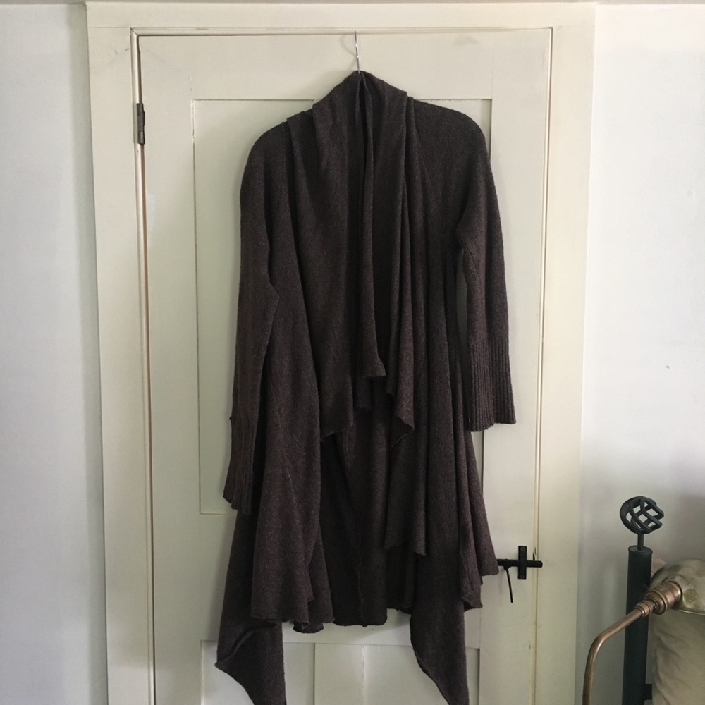 free people waterfall sweater size small
